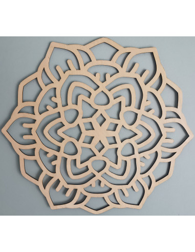 MANDALA 3d 30 CM drewniana