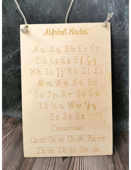 alfabet dla dzieci