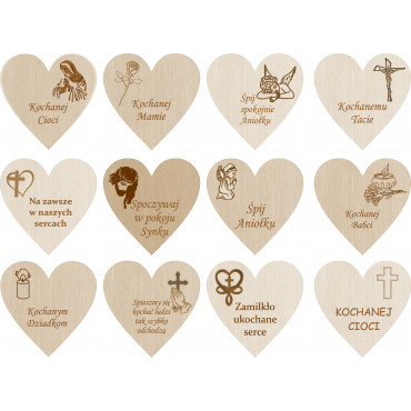 Drewniana zawieszka na... 2